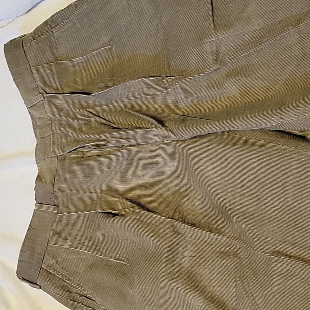 Mens lands End Corduroy Grey pants size 36